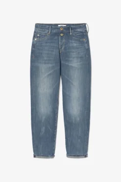 Le Temps des Cerises 400/18 Mom Regular Taille Haute 7/8Eme Jeans Bleu N°2 Blue Best Sale