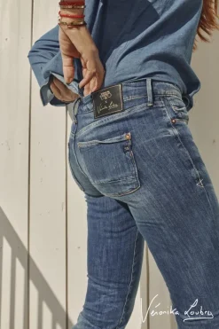 Le Temps des Cerises 300/16 Slim By Veronika Loubry Jeans Bleu N°3 Blue Outlet