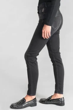 Le Temps des Cerises Acya Pulp Slim Taille Haute 7/8Eme Jeans Noir N°1 Black / Black New