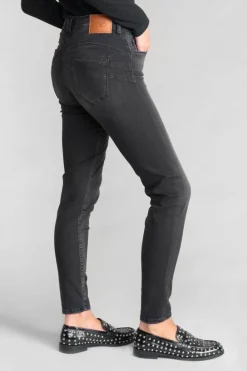 Le Temps des Cerises Acya Pulp Slim Taille Haute 7/8Eme Jeans Noir N°1 Black / Black New