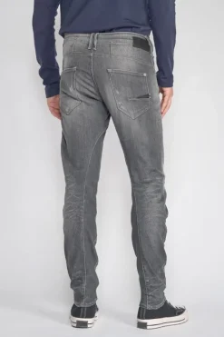Le Temps des Cerises Alost 900/3 Tapered Arque Jeans Destroy Gris N°1 Grey Clearance