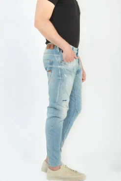 Le Temps des Cerises Alost Tapered Arque Jeans Bleu N°5 Blue Discount