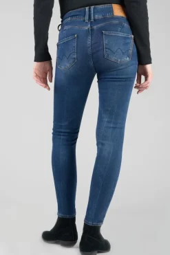 Le Temps des Cerises Asti Ultra Pulp Slim Taille Haute 7/8Eme Jeans Bleu N°2 Blue Shop