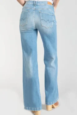Le Temps des Cerises Axis Pulp Flare Taille Haute Jeans Bleu N°4 Blue Hot