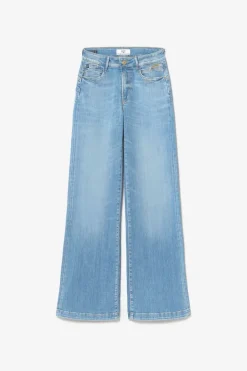 Le Temps des Cerises Axis Pulp Flare Taille Haute Jeans Bleu N°4 Blue Hot