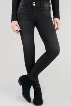 Le Temps des Cerises Bari Ultra Pulp Slim Taille Haute 7/8Eme Jeans Noir N°1 Black Clearance