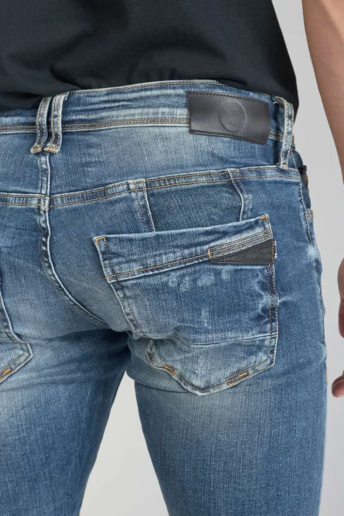 Le Temps des Cerises Barnabe 700/11 Adjusted Jeans Destroy Bleu N°3 Blue Hot