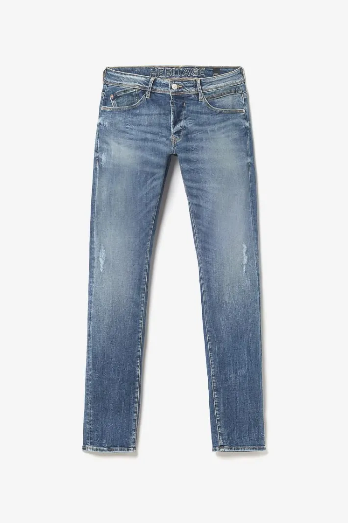 Le Temps des Cerises Barnabe 700/11 Adjusted Jeans Destroy Bleu N°3 Blue Hot