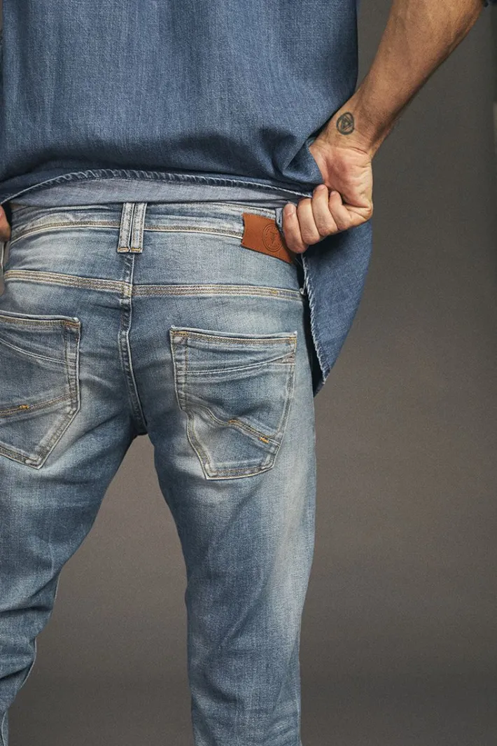 Le Temps des Cerises Basic 700/11 Adjusted Jeans Bleu N°4 Blue Hot