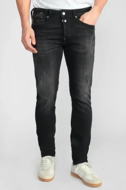 Le Temps des Cerises Basic 600/17 Adjusted Jeans Destroy Noir N°1 Black-Black New
