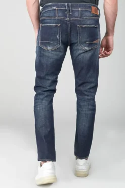 Le Temps des Cerises Basic 600/17 Adjusted Jeans Destroy Bleu N°1 Blue Cheap