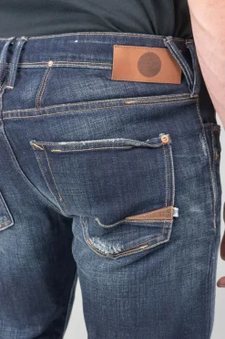 Le Temps des Cerises Basic 600/17 Adjusted Jeans Destroy Bleu N°1 Blue Cheap
