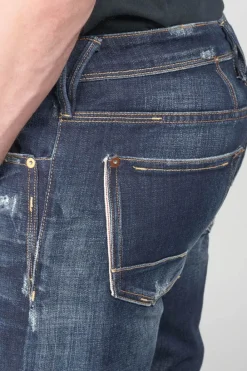 Le Temps des Cerises Basic 600/17 Adjusted Jeans Destroy Bleu N°1 Blue Cheap