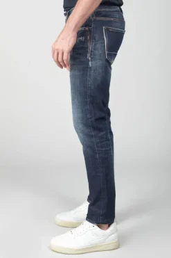 Le Temps des Cerises Basic 600/17 Adjusted Jeans Destroy Bleu N°1 Blue Cheap