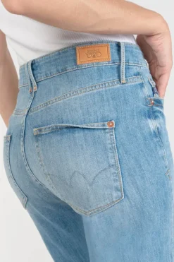 Le Temps des Cerises Basic 400/18 Mom Taille Haute 7/8Eme Jeans Bleu N°4 Blue Fashion