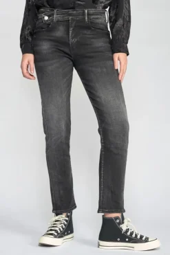 Le Temps des Cerises Basic 400/17 Mom Taille Haute 7/8Eme Jeans Noir N°1 Black / Black Cheap