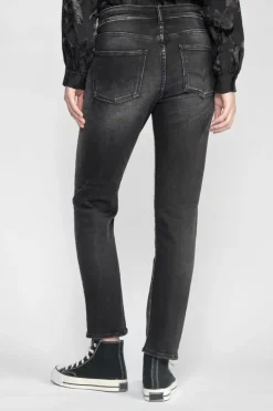 Le Temps des Cerises Basic 400/17 Mom Taille Haute 7/8Eme Jeans Noir N°1 Black / Black Cheap