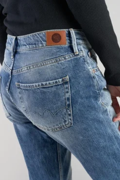Le Temps des Cerises Basic 400/20 Mom Taille Haute 7/8Eme Jeans Bleu N°4 Blue Cheap