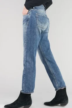Le Temps des Cerises Basic 400/20 Mom Taille Haute 7/8Eme Jeans Bleu N°4 Blue Cheap