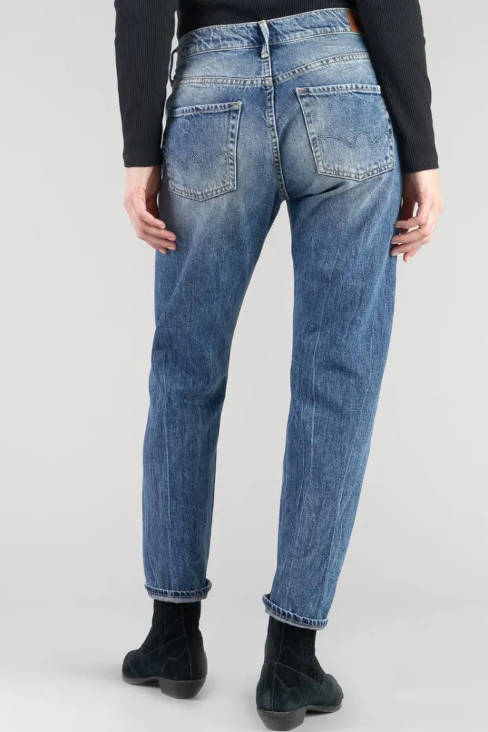 Le Temps des Cerises Basic 400/20 Mom Taille Haute 7/8Eme Jeans Bleu N°4 Blue Cheap