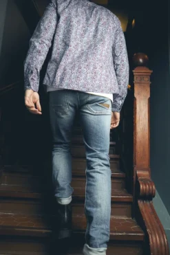 Le Temps des Cerises Basic 700/17 Relax Jeans Destroy Bleu N°3 Blue Cheap
