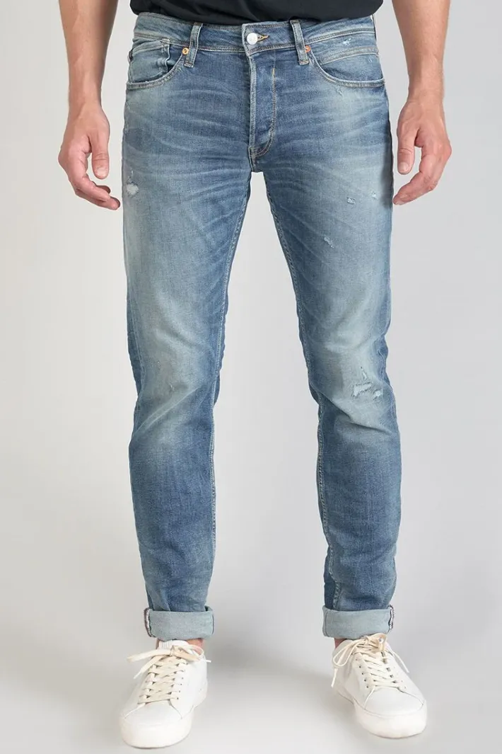 Le Temps des Cerises Basic 700/17 Relax Jeans Destroy Bleu N°3 Blue Cheap