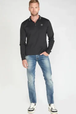 Le Temps des Cerises Bellarys 800/12 Regular Jeans Destroy Vintage Bleu N°3 Blue Clearance