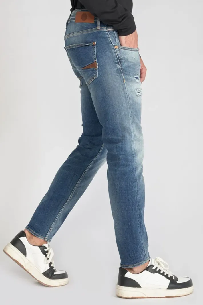 Le Temps des Cerises Bellarys 800/12 Regular Jeans Destroy Vintage Bleu N°3 Blue Clearance