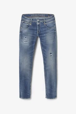 Le Temps des Cerises Bellarys 800/12 Regular Jeans Destroy Vintage Bleu N°3 Blue Clearance