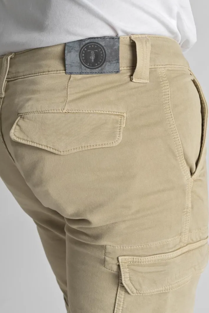 Le Temps des Cerises Bermuda Army Jogg Damon Beige Nomad Cheap