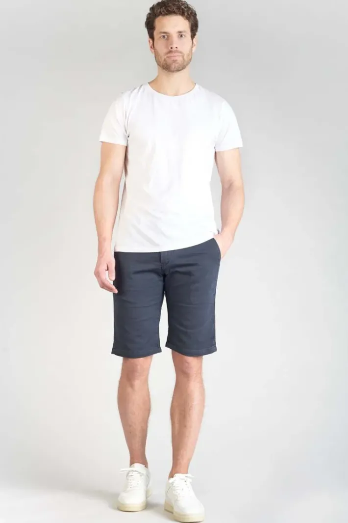 Le Temps des Cerises Bermuda Chino Jogg Swoop Bleu Nuit Eclipse Online