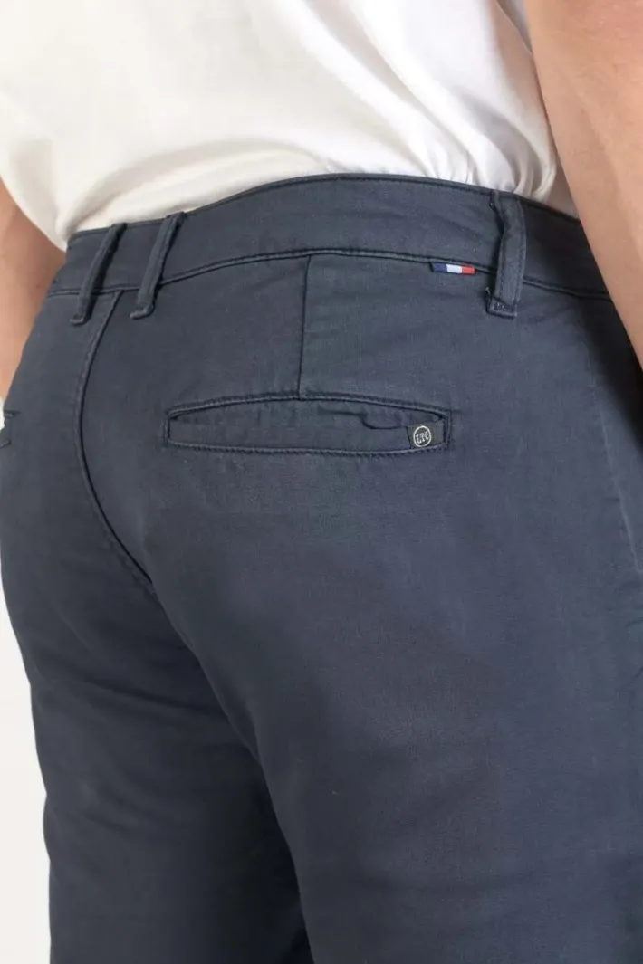 Le Temps des Cerises Bermuda Chino Jogg Swoop Bleu Nuit Eclipse Online