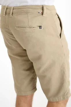 Le Temps des Cerises Bermuda Chino Jogg Swoop Beige Sable Sahara Store