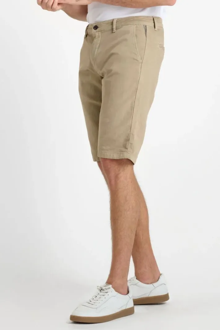 Le Temps des Cerises Bermuda Chino Jogg Swoop Beige Sable Sahara Store