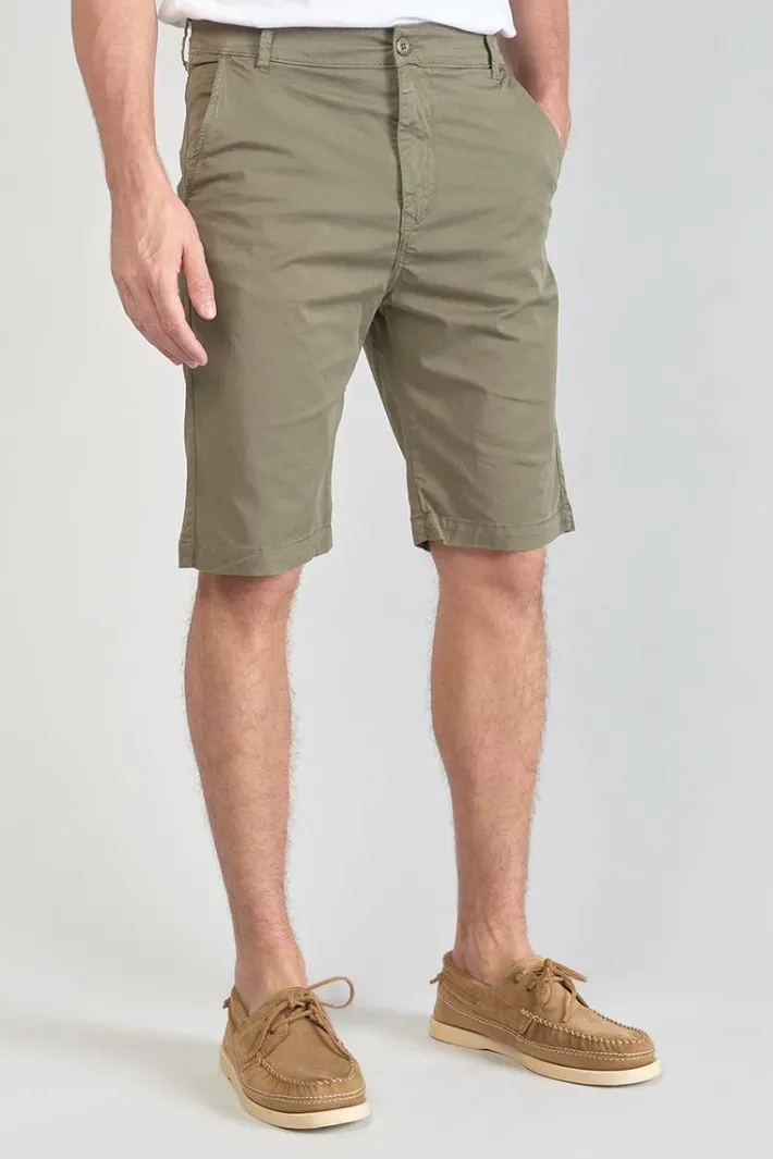 Le Temps des Cerises Bermuda Dromel Kaki Lizard Outlet