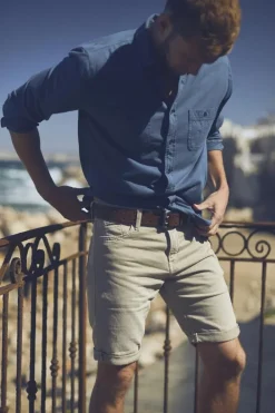 Le Temps des Cerises Bermuda Jogg Bodo Beige Nomad Fashion