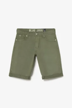 Le Temps des Cerises Bermuda Jogg Bodo Kaki Lizard Fashion