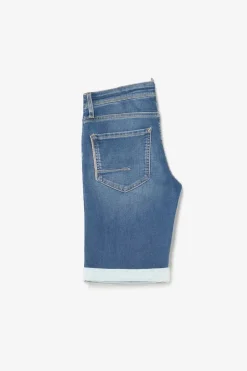 Le Temps des Cerises Bermuda Jogg Lo Bleu Delave Blue Shop