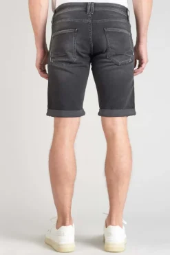 Le Temps des Cerises Bermuda Jogg Oc En Jeans Noir Delave Black / Black Shop