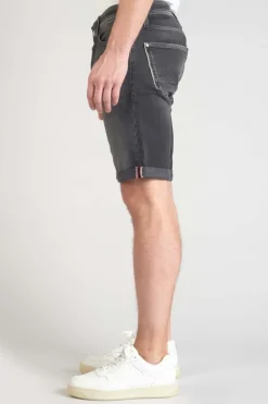 Le Temps des Cerises Bermuda Jogg Oc En Jeans Noir Delave Black / Black Shop