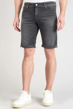 Le Temps des Cerises Bermuda Jogg Oc En Jeans Noir Delave Black / Black Shop