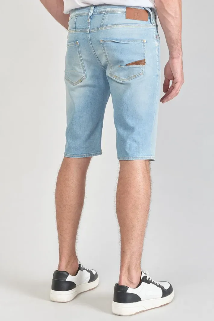 Le Temps des Cerises Bermuda Laredo En Jeans Bleu Clair Delave Blue Clearance