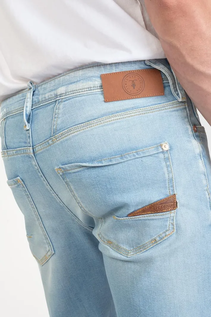 Le Temps des Cerises Bermuda Laredo En Jeans Bleu Clair Delave Blue Clearance