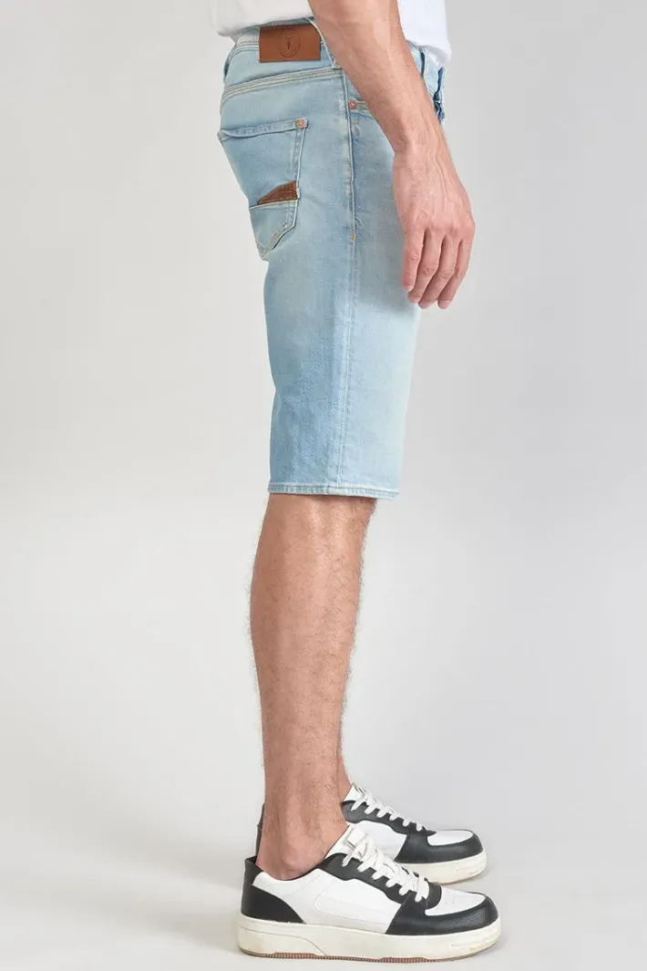 Le Temps des Cerises Bermuda Laredo En Jeans Bleu Clair Delave Blue Clearance
