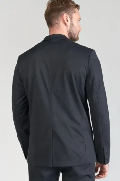 Le Temps des Cerises Blazer Cinel Noir Chine Bleu Blue Cheap