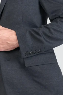 Le Temps des Cerises Blazer Cinel Noir Chine Bleu Blue Cheap