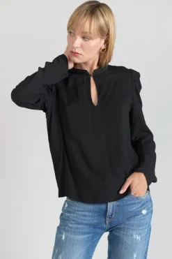 Le Temps des Cerises Blouse Sterenn Noire Black Cheap