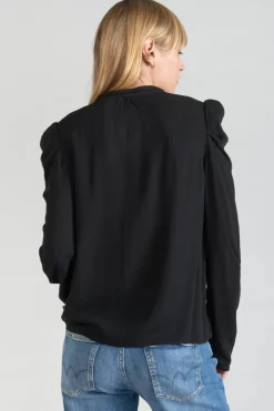 Le Temps des Cerises Blouse Sterenn Noire Black Cheap