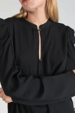 Le Temps des Cerises Blouse Sterenn Noire Black Cheap