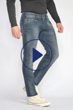 Le Temps des Cerises Bonillo 700/11 Adjusted Jeans Bleu-Noir N°3 Blue / Grey New
